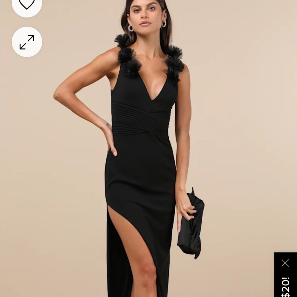 Elegant Black Evening Dress